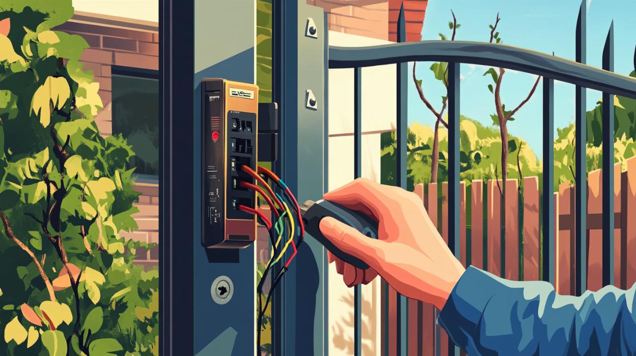 Comment installer une serrure électrique sur un portail pour améliorer la sécurité de votre maison